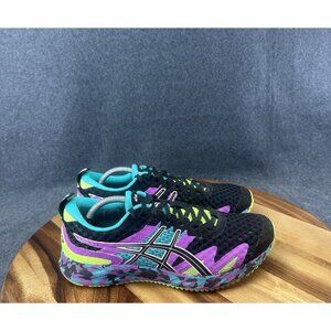 Asics Gel-Noosa Tri 12 Womens 8 Black Colorful 1012A578 Running Shoes Sneakers